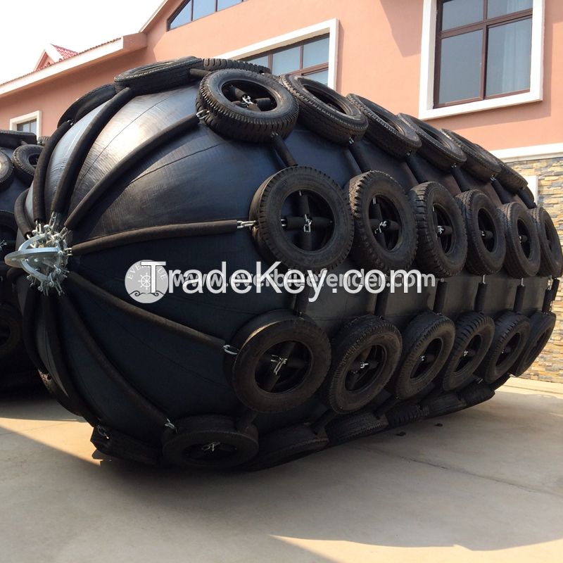 Pneumatic inflatable rubber fender with various design on sale