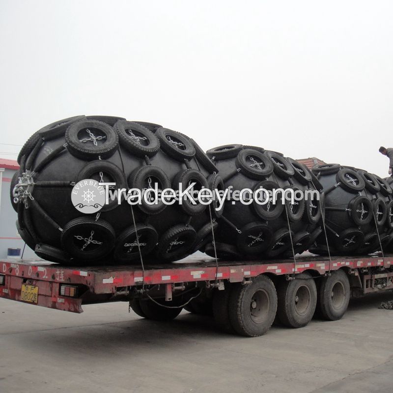 80kpa ship to ship pneumatic rubber boat fender for sale