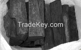 Mangrove wood charcoal