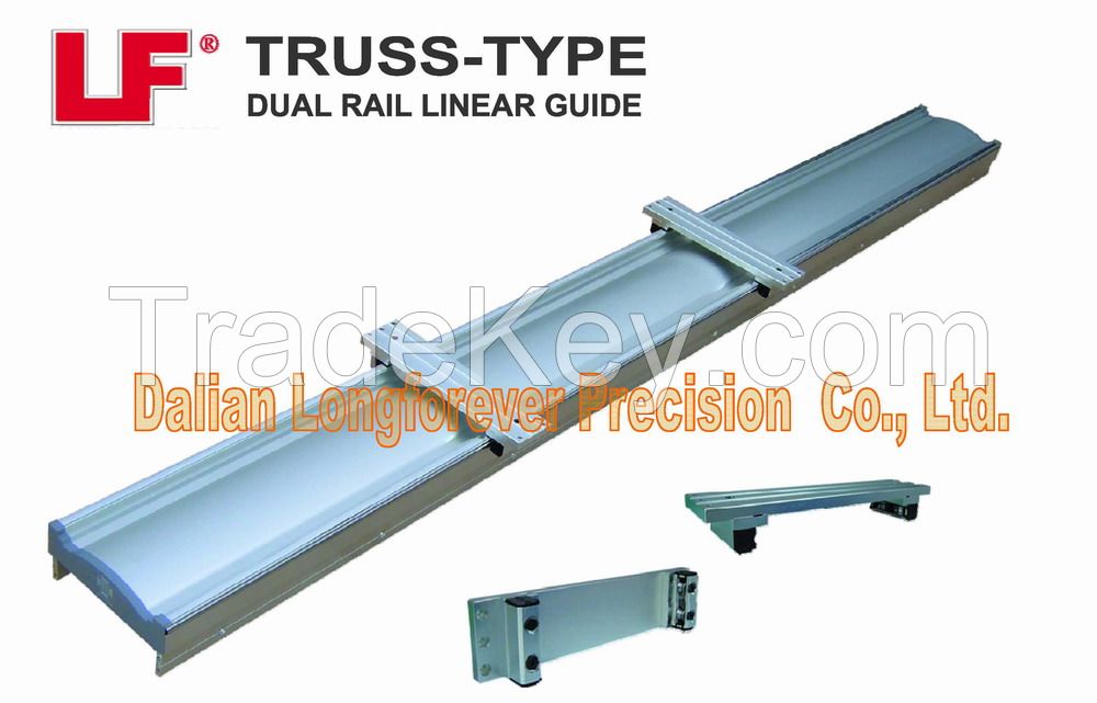 Dual rail linear guide - Truss-type