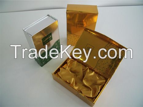 Mirror Golden & Silver Foil Paper Handmade Box