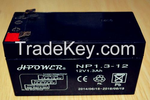 lead acid battery 12V 1.3AH