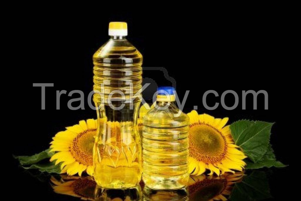 refined sunflower cooking oil and other vegetable oils