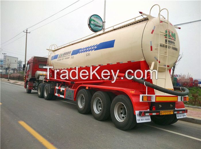 best-salling V-shape bulk cement tank semi trailer