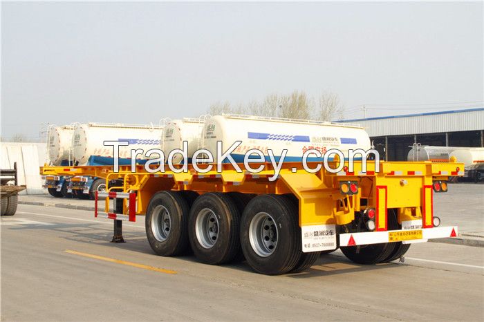 20ft or 40 ft skeleton container semi trailer for sale