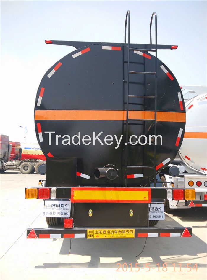 50000litres Diesel Fuel Petrol Oil Tanker Semi Trailer / Truck Semitrailer