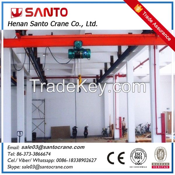 lx model eot single girder hanger underslung overhead bridge crane with ce iso