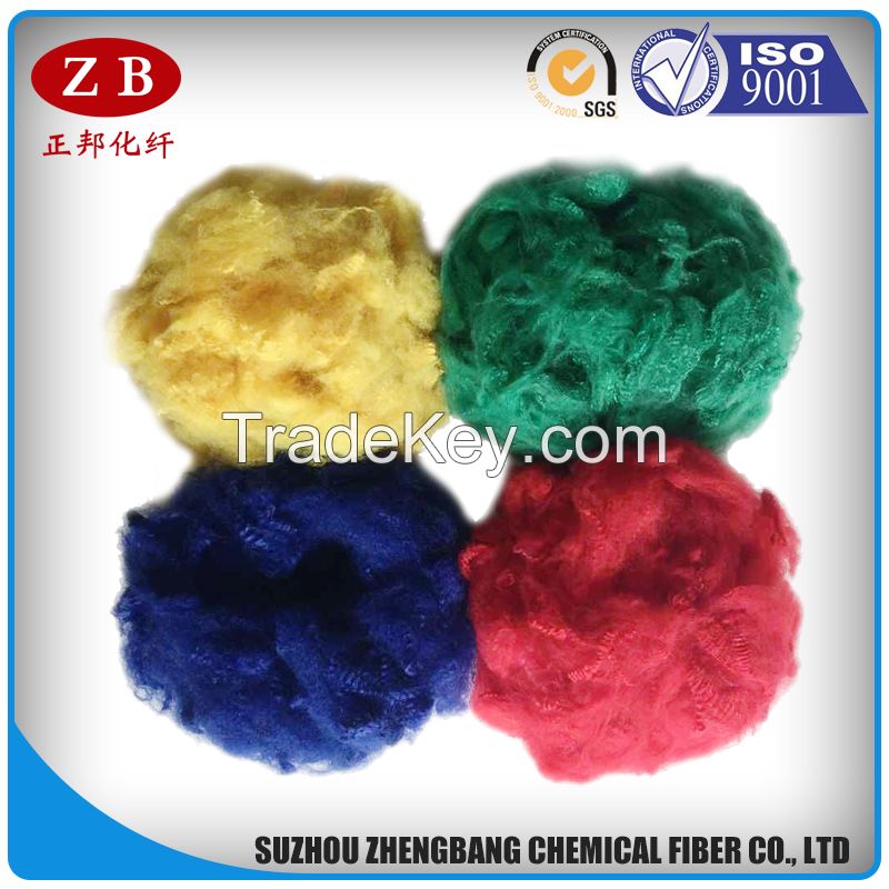 1.4D-70D black polyester fiber/psf