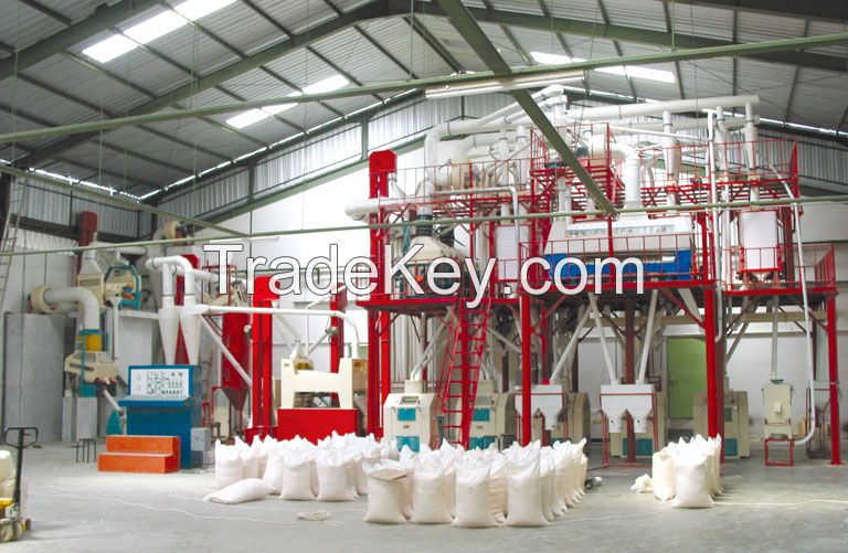 wheat flour milling machine