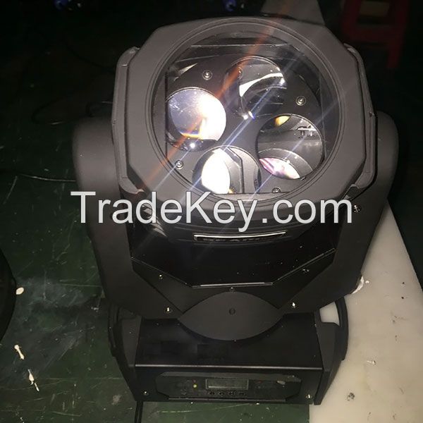 High Brightness Hot-sale Spot Effect 130W LED stage Light 4x25w led beam moving head light