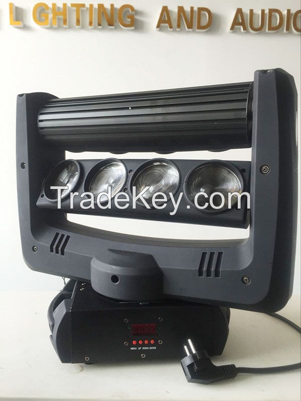 New brand brightest led spider Moving Head light 8x10w 4in1 beam RGBW stage light