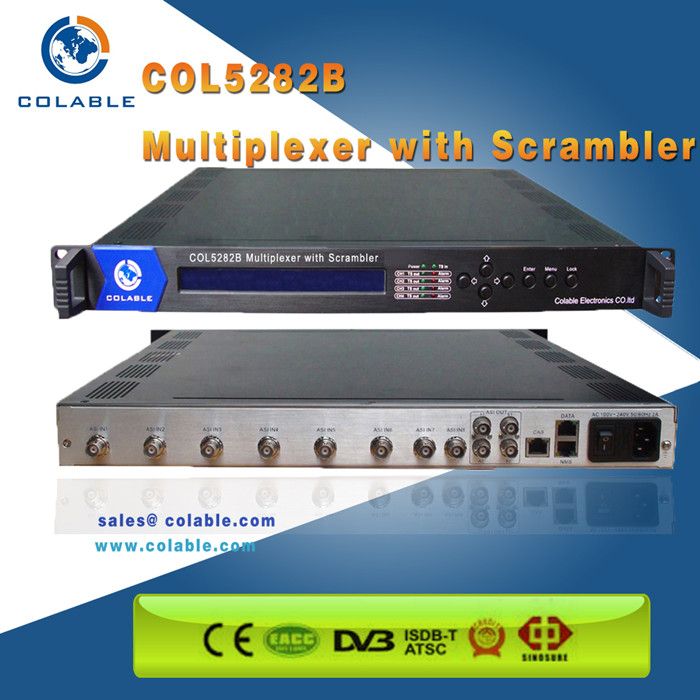 COL5282B Multiplexer with scrambler