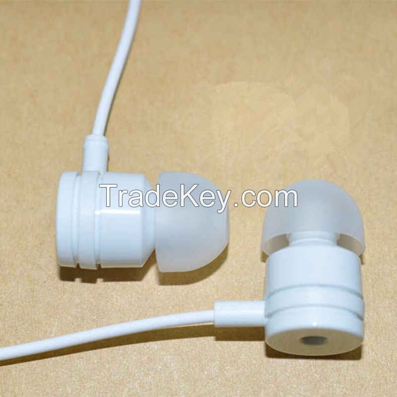 Factory Wholesale In-ear White Earphone