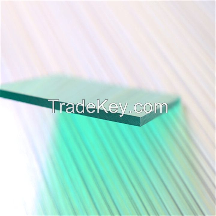 light weight heat insulation 4mm thickness solid polycarbonate roofing sheet