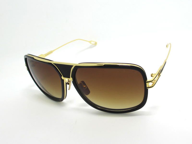 Acetate inlay metal designer aviator sunglasses