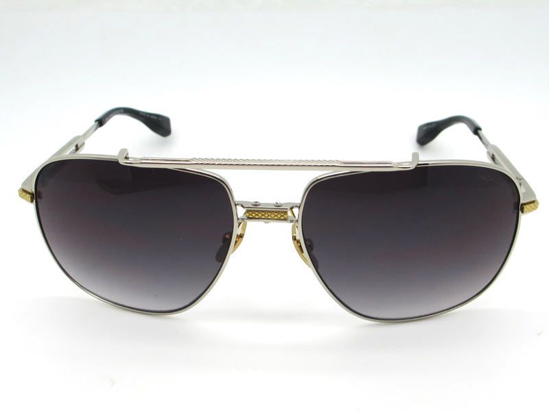 slim metal designer aviator sunglasses