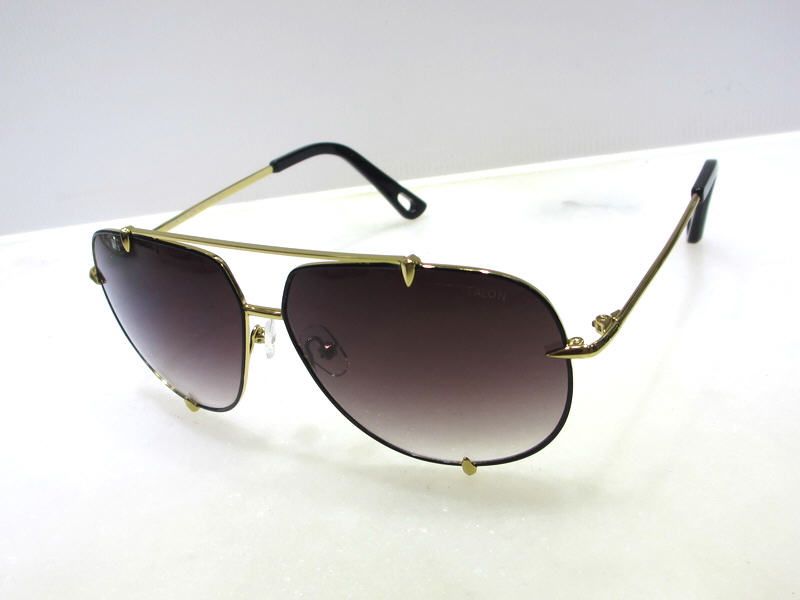 slim metal classic designer aviator sunglasses