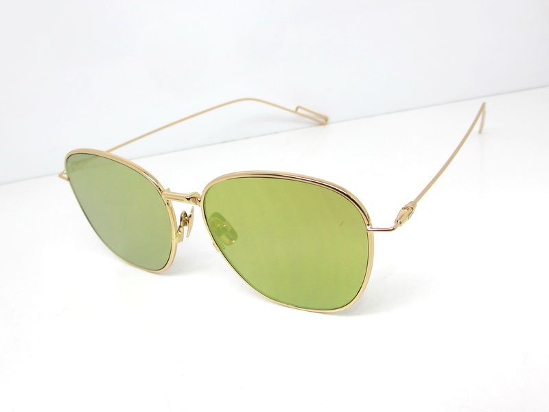 slim metal classic designer square sunglasses