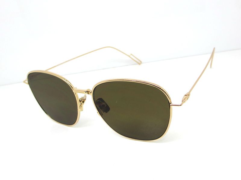 slim metal classic designer square sunglasses