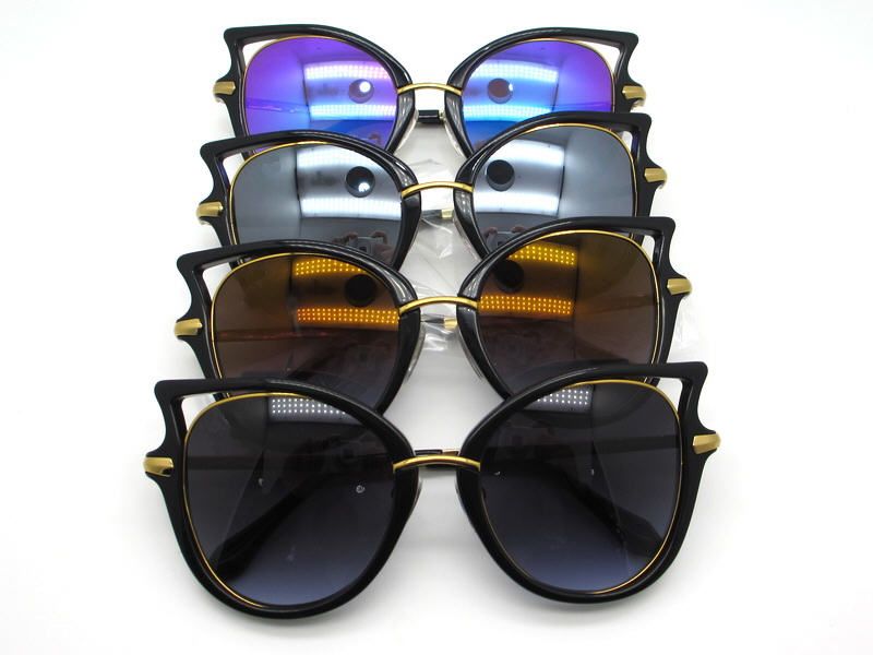 Irregular frame Fashion sunglasses for ladies