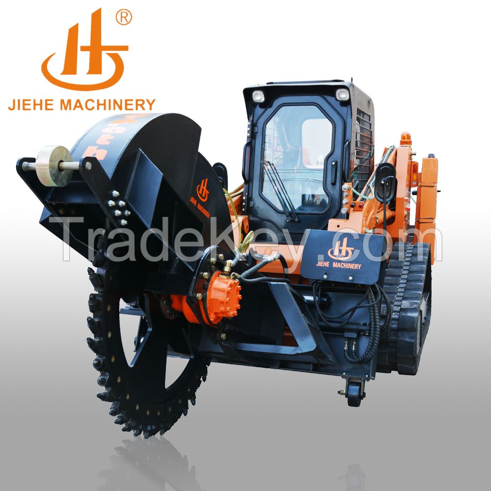 concrete asphalt chainsaw trencher,micro trenching machine/trench digger with 150HP Engine(JHK-600)