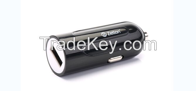 mini  In Car Charger 1A with single USB output for emergency