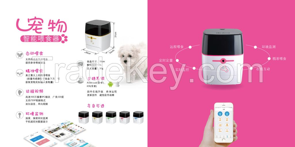 Remote Pet Feeder, Smart Pet Collar