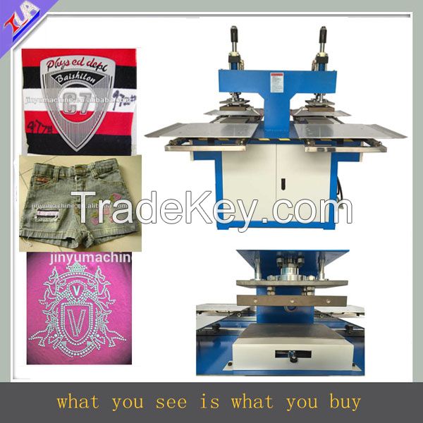clothes logo embossing machine