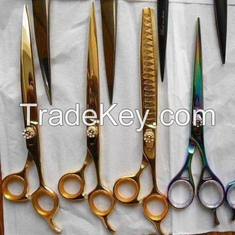 Pet grooming scissors