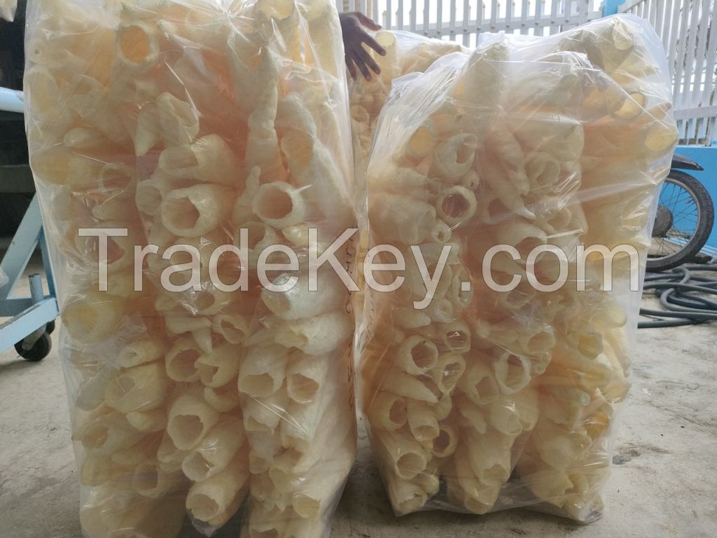 FRIED FISH MAW- TUBE SHAPE