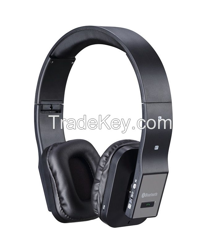 New Arrival wireless bluetooth headphone with CE certificate, stereo bluetooth headphone