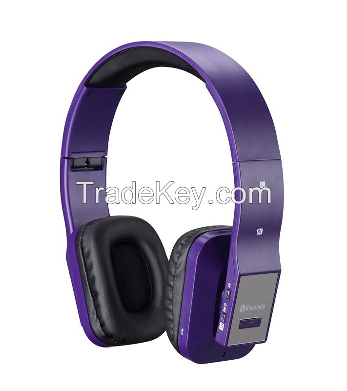 New Arrival wireless bluetooth headphone with CE certificate, stereo bluetooth headphone