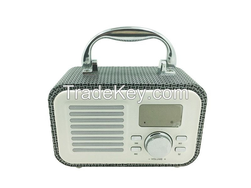 portable wireless retro bluetooth speakers with high quality bt speakers