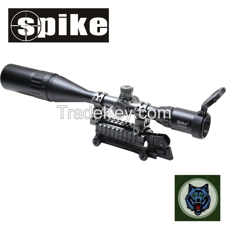 Spike Optical 6-24x50 AOIR red green dot hunting rifle scope