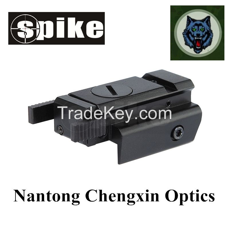 Spike optical red dot shotgun laser sights with 20mm rails for hunting