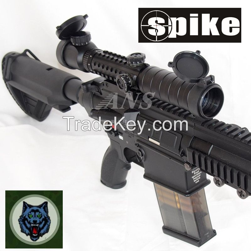 SpikeC3-9X32EG long eye relie optical rifle scope for hunting shooting