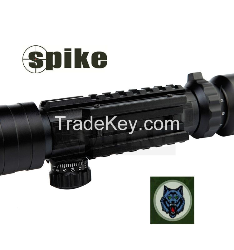 SpikeC3-9X32EG long eye relie optical rifle scope for hunting shooting