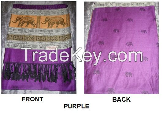 pashmina elephant scarves pashmina shawl wholesale  $2.50