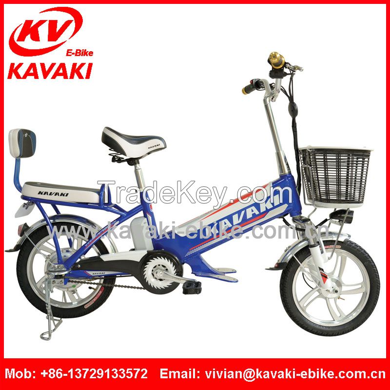 2015 KAVAKI 48V250W Reliable Performance Fashionable Style Electric Two Wheeler 48V Electric Bike Two Wheel Electric Vehicle 