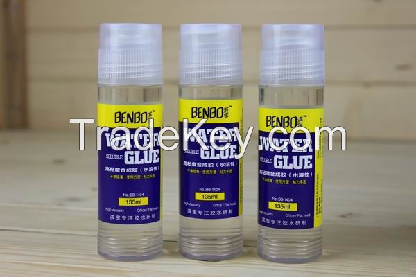 OEM CUSTOMISED 135ML FAST DRY LIQUID GLUE FOR OFFICE