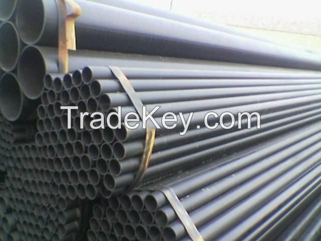 Steel round pipe