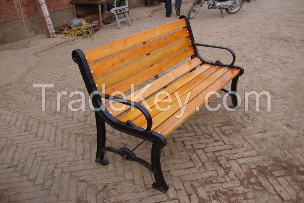 Outdoor garden bench