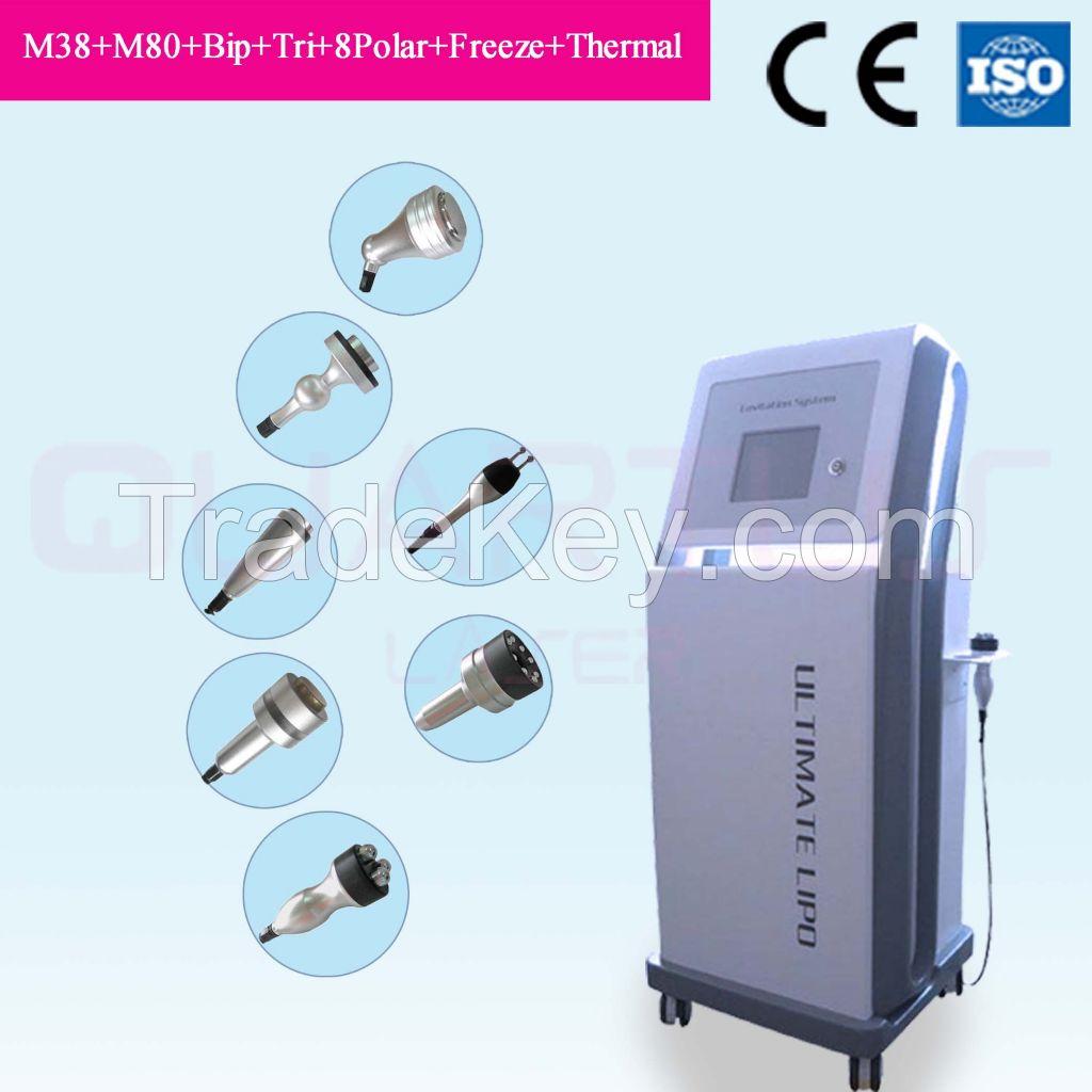 7 in 1 cavitation radio frequency slimming beauty machine