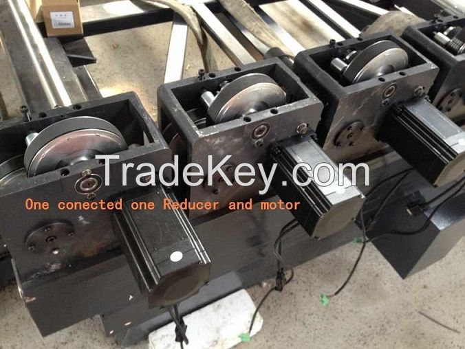 Flat-Rotary 4 heads CNC Wood Engraver, CNC Router Machine