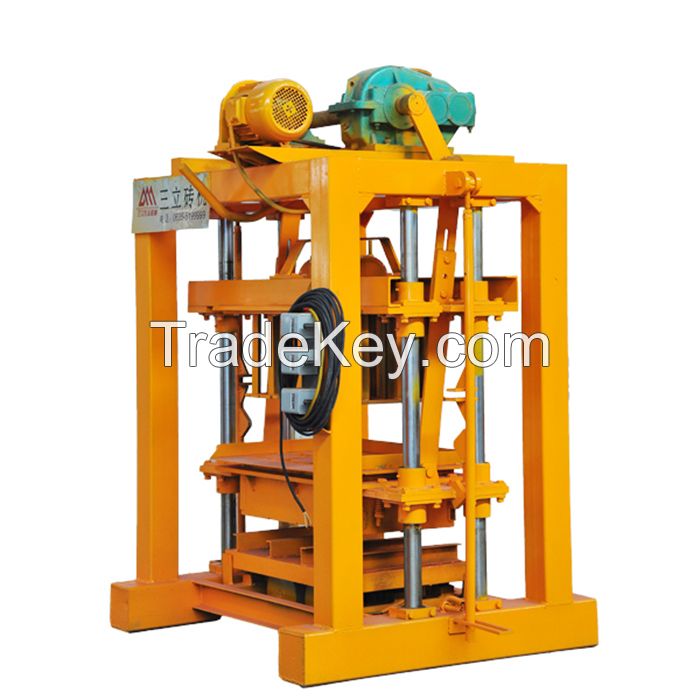 China products QTJ 4-40 concrete brick making machine