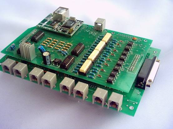 External Ethernet smart electronic board (EESEB).