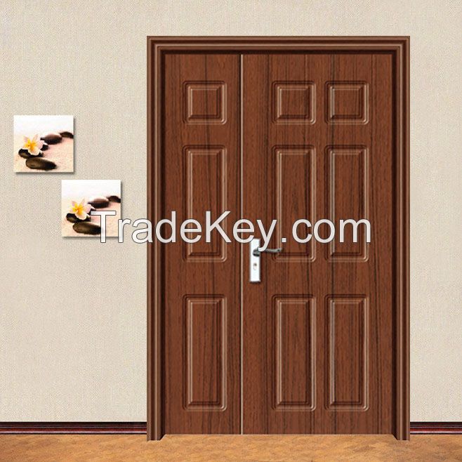 PVC door wooden door