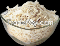 Dehydrated white onion bold cut