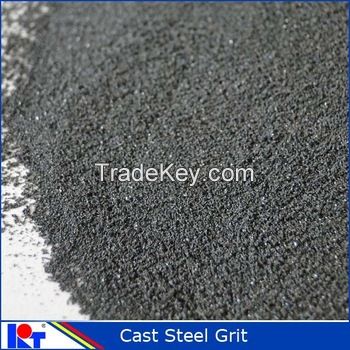 sandblasting cast steel grit G12 for surface cleaning