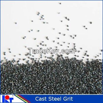 sandblasting cast steel grit G16/1.4MM for rust removal